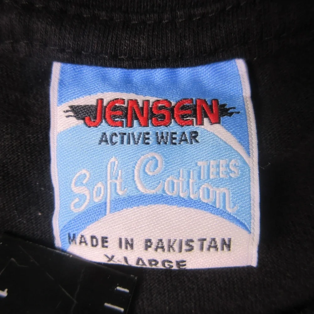 Jensen Shirt Mens XL Black Iron Horse Saloon Bike Week 2012 Pocket Graphic Tee